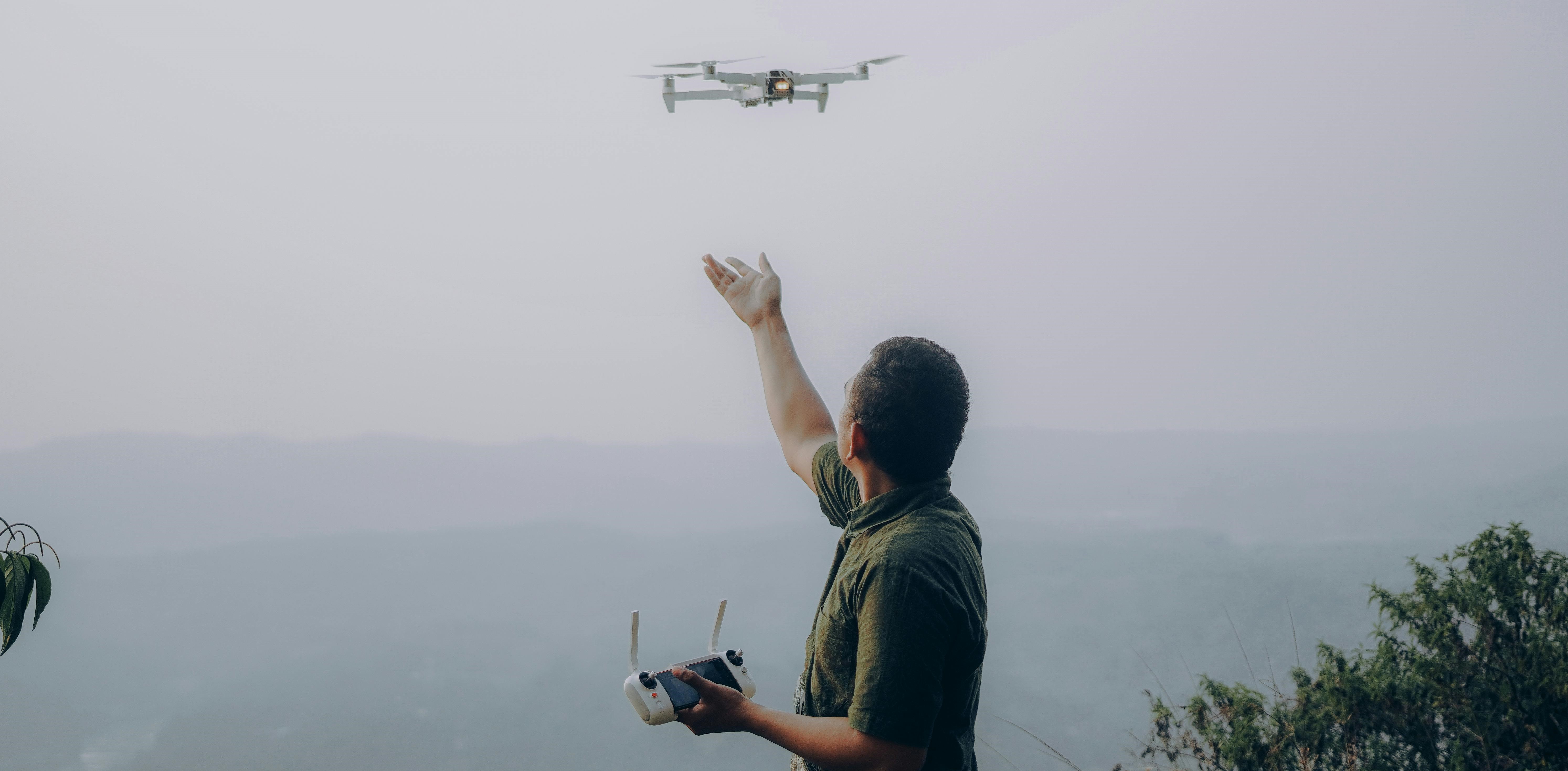 flying drone