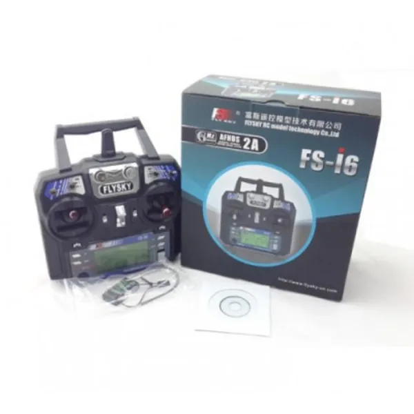 FlySky FS-i6 2.4G 6CH PPM RC Transmitter With FS-iA6B Receiver whole