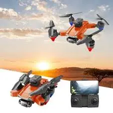 Foldable Drone with Electronic Regulation Dual WiFi Camera for Adults and Kids 